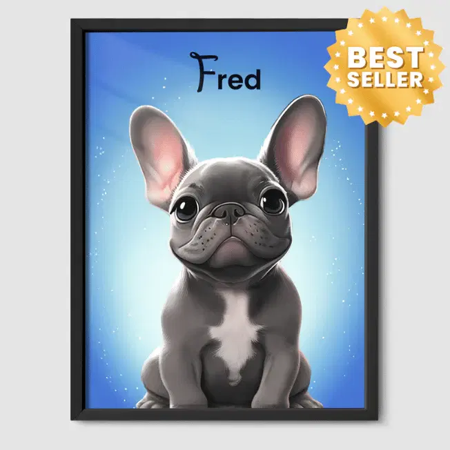 Cartoon Pet Portrait Example
